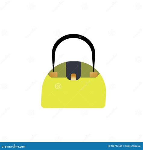 Fondo Vectorial Del Icono De La Bolsa De Mujer Ilustraci N Del Vector