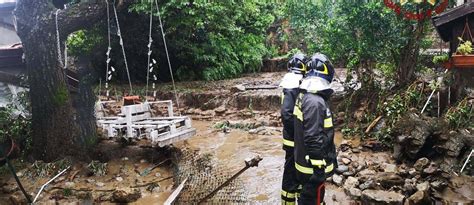 Maltempo Vigili Del Fuoco Di Monza E Brianza Nel Varesotto Il