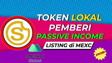 Smarty Pay Spy Akan Listing Di Mexc Token Lokal Pemberi Passive Income Dyor Youtube