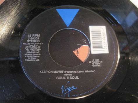 Soul Ii Soul Keep On Movin 1989 Vinyl Discogs