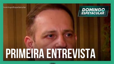 Roberto Cabrini entrevista empresário condenado por matar o próprio