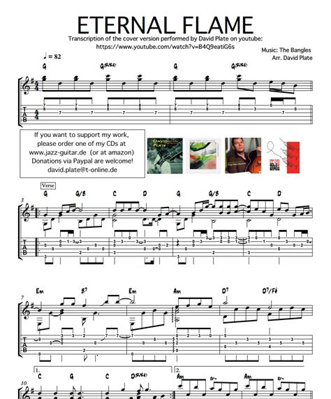 Eternal Flame - The Bangles (1988) Easy Guitar Chords Tutorial