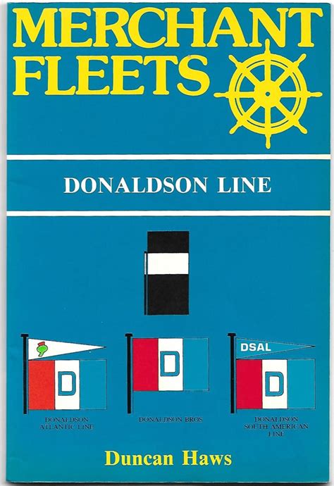 Merchant Fleets 13 Donaldson Line By Haws Duncan Very Good Original