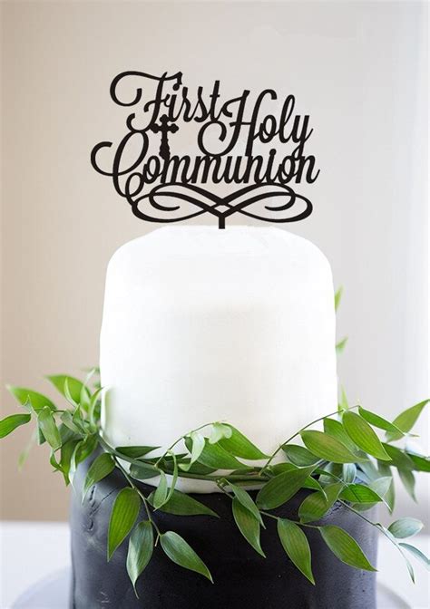 Eerste Heilige Communie Cake Topper Doopsel Acryl Religieuze