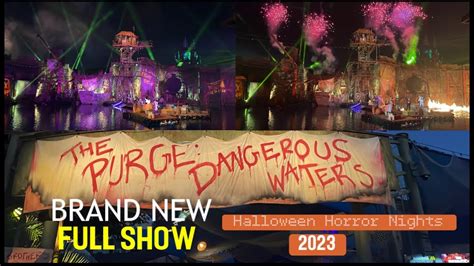 Brand New Full Show Universal Studios Halloween Horror Nights