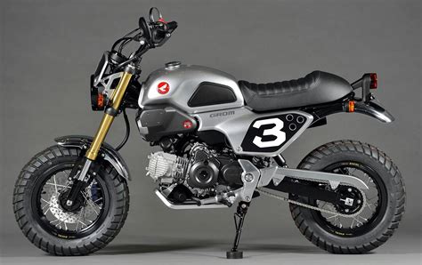 Custom Honda Grom Scrambler Concept One & Two | Motorcycle Pictures | Honda-Pro Kevin