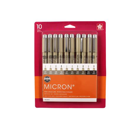 New Pigma Micron Sizes Sakura Of America