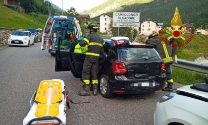 Incidente Tra Due Auto A Santo Stefano Di Cadore Un Ferito Prima Belluno