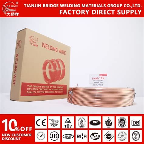 Tianjin Bridge Brand Submerged Arc Welding Wire Em K Eh China