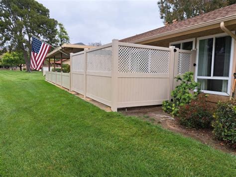 Vinyl Lattice Fencing In La Best Selling Lattice Fences Pro Vinyl Fencing