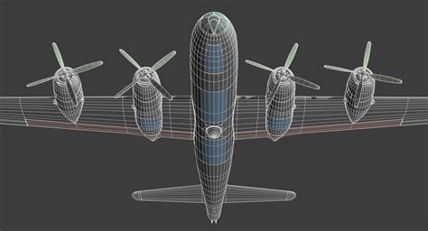 Boeing B Enola Gay Model TurboSquid