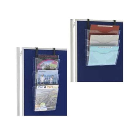 Porte Brochures Mural 451 Series EDIMETA En Plastique Pour Commerce