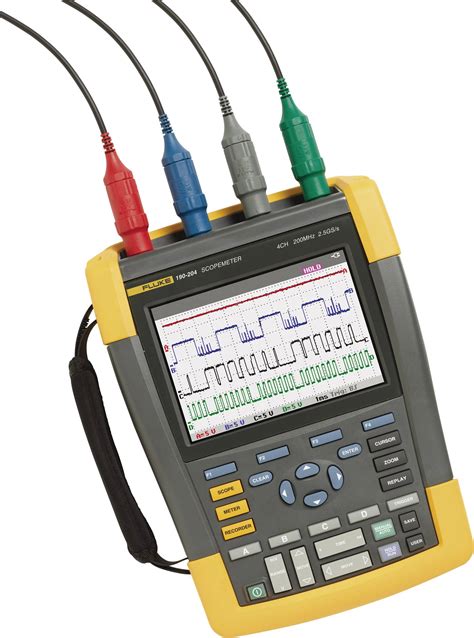 Skopometr Fluke 190 204 UN 200 MHz 1 25 GSa s Zamów w Conrad pl