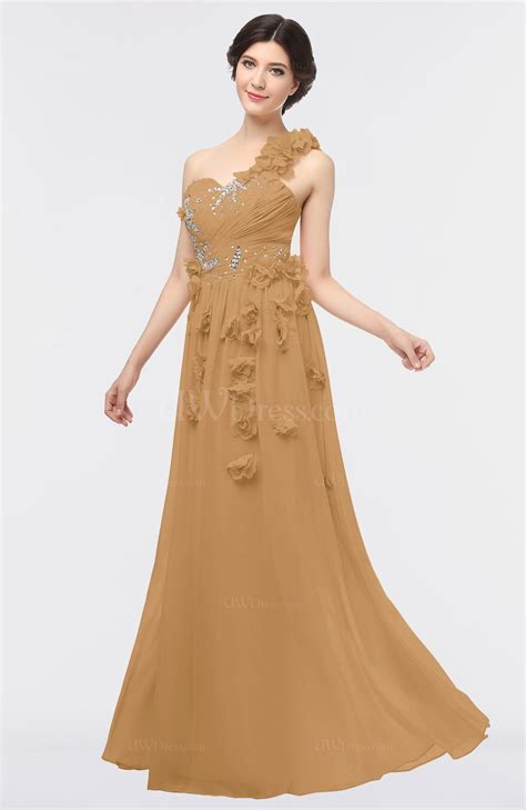 Doe Elegant A Line Asymmetric Neckline Sleeveless Floor Length