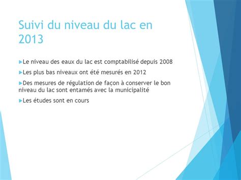 Comit Environnement Du Bassin Versant Du Lac Nick Juillet Ppt