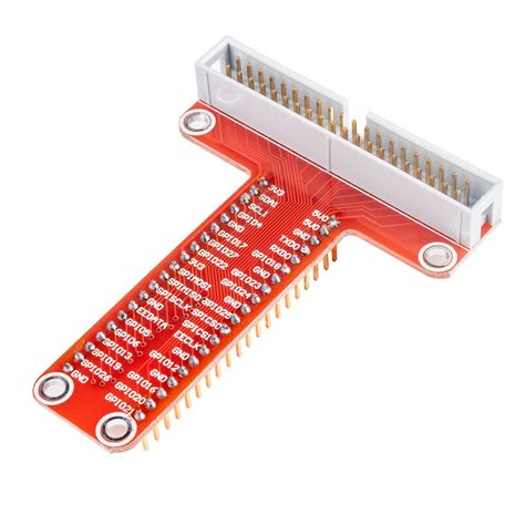 Buy 40pin Red Raspberry Pi Gpio Extension Board For Rpi In India