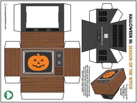 Papercraft Tv Template