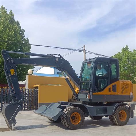 Szl Model Shanzhong Brand Ton Wheeled Excavator For Engineering