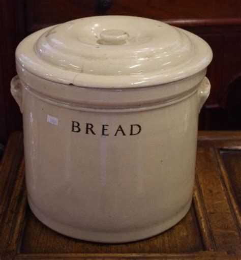 Fowler Ware Bread Crock Jewellery Art Antiques And Collectables Day