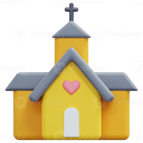 Church 3d Render Icon Illustration 11653066 Png