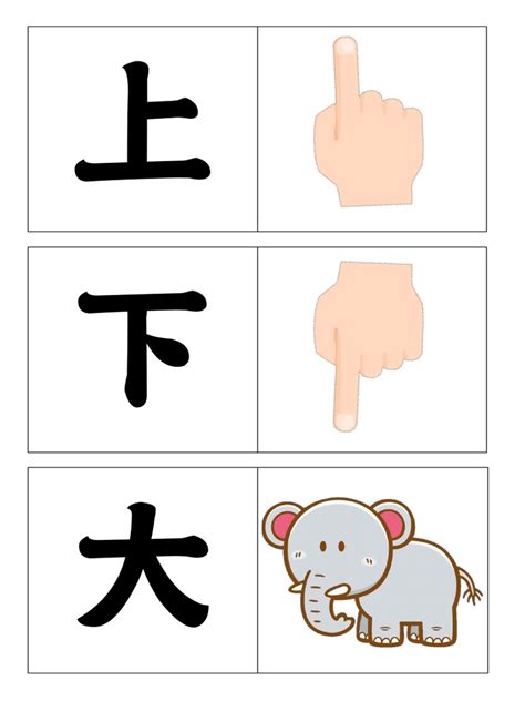 Chinese Characters Flash Cards | PDF