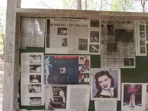 Kentucky Travels Patsy Cline Crash Site Memorial In Camden Tennessee