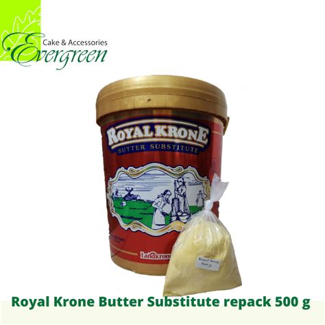 Jual Royal Krone Butter Substitute Repack G Shopee Indonesia