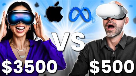 Apple Vision Pro Vs Meta Quest The Ultimate Showdown YouTube