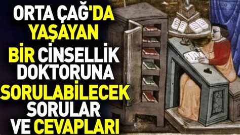 Orta A Da Ya Ayan Bir Cinsellik Doktoruna Sorulabilecek Soru Ve Cevaplar