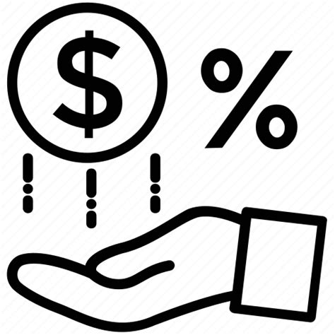 High Return Interest Interest Rate Mortgage Rate Tax Icon