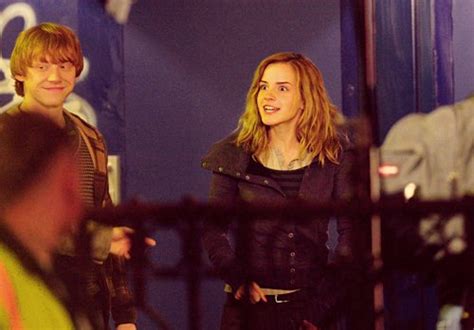 Behind The Scenes Deathly Hallows Emma Watson Girl Image 511518 On