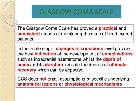 Modified Glasgow Coma Scale For Infants And Children Dr Trynaadh