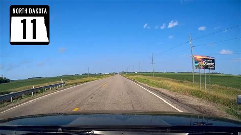 North Dakota Highway 11 Full Length Drive Youtube