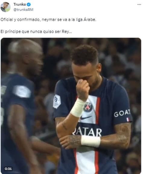 Desperdicio Neymar Hace Estallar Las Redes Tras Fichar Por El Al Hilal