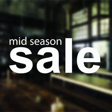 Custom Sale Window Sticker - Window Sale Sticker - Urban Artwork