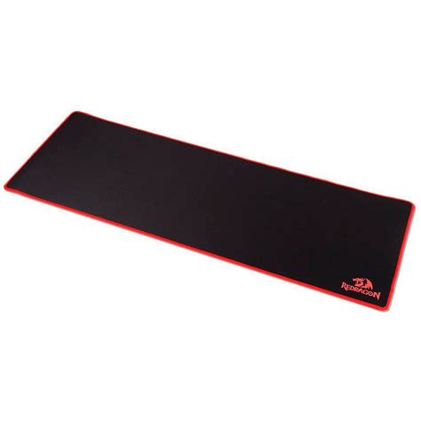 Mousepad Redragon Suzaku P003 800 X 300 X 3 Mm Pretovermelho Super