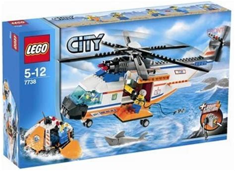 Lego Citt Scialuppa Di Salvataggio Ed Elicottero Importato Da