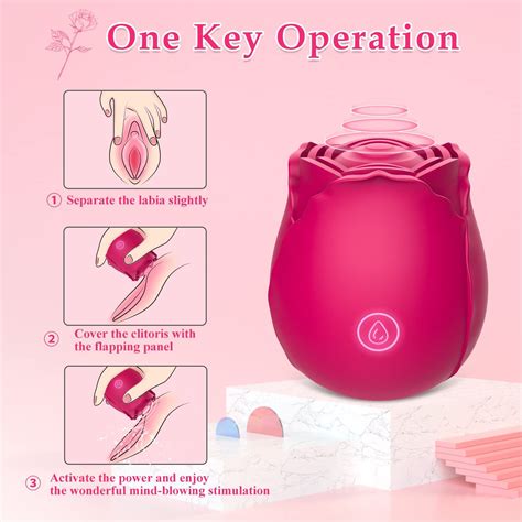 Rose Vibrator With 7 Mind Blowing Tapping Modes Rose Toy Official