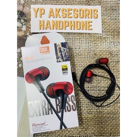 Jual Earphone Handsfree Headset JBL Mini Harman MEA7 J38 GEN