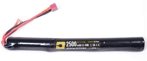 NP 2500MAH 11 1V LI ION 10C STICK DEANS Airsoft Brothers Webshop