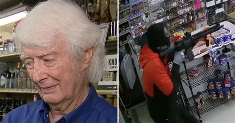 80 Year Old Store Owner Shocks Armed Robber By Turning Tables On Him