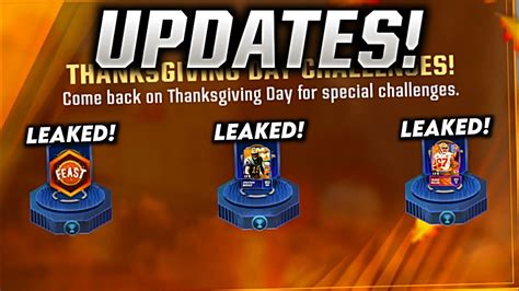 Huge Madden Mobile 24 Thanksgiving Day Updates Event Rewards Leaked