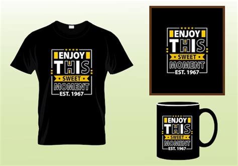 Typographie T Shirt Design Typographie Moderne Citations Inspirantes