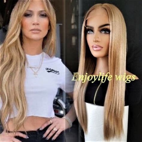 Ash Brown Ombre Blonde Honey Lace Front Wig Etsy