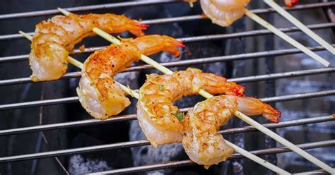 Grilled Lemongrass Shrimp Bush Cooking