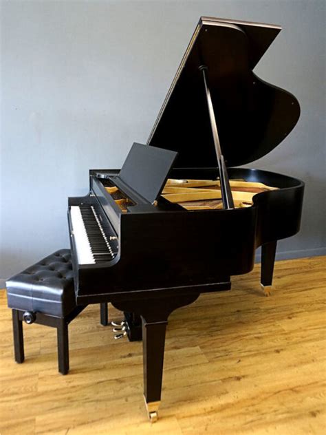 Baby Grand Piano Ebony Black By Baldwin New Matching Bench Cameron Piano