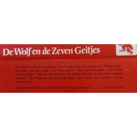 Various De Wolf En De Zeven Geitjes En Andere Sprookjes En