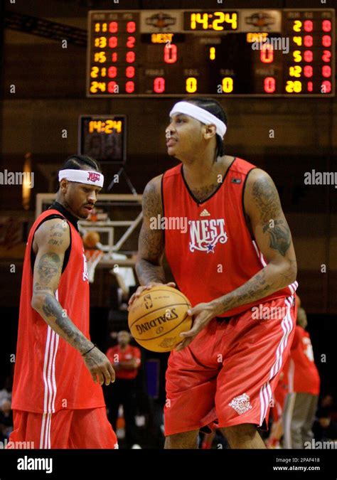 Carmelo Anthony Practice Shooting