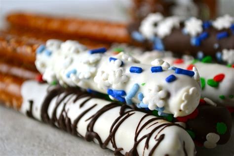 Chocolate Covered Pretzel Sticks - Stuck on Sweet