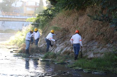 Inicia Carlos Morales Primera Etapa De Limpieza Y Desazolve Del R O